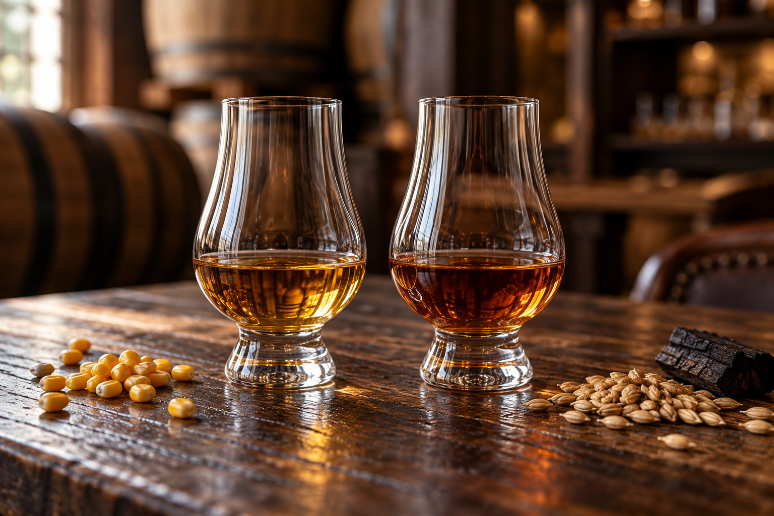 Bourbon y whisky: en qué se diferencian y cómo elegir
