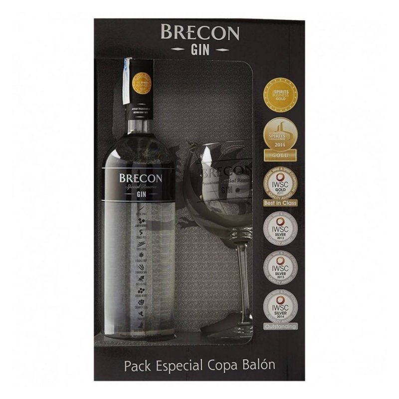 Brecon Réserve Spéciale 70cl. + Coupe Boule