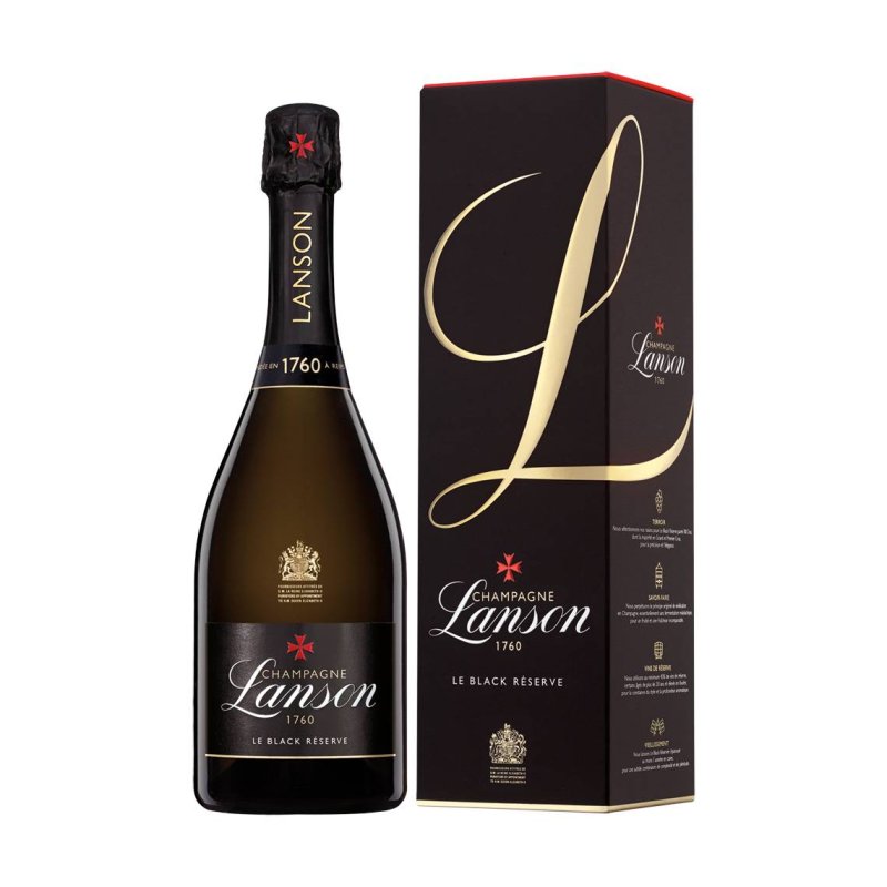 Lanson Le Black Réserve 75cl. - Fall