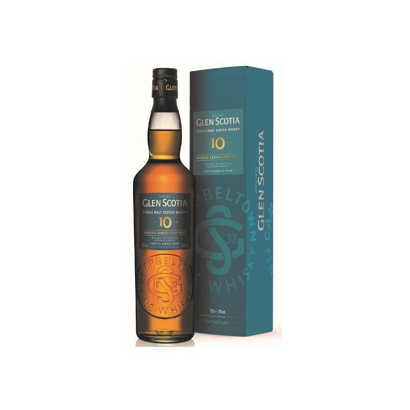 Glen Scotia 10 Years Old Unpeated 70cl. Case