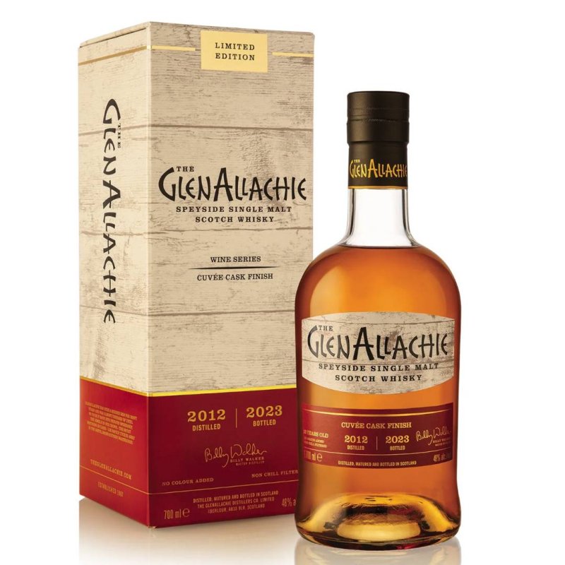 Le GlenAllachie Cuvée Wine Cask 2023 Ed. Limitée. 70 cl. - Cas