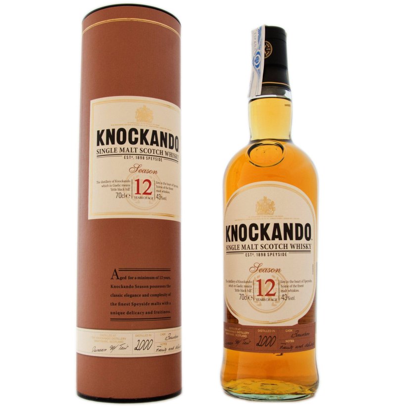 Knockando 12 Years 70cl. - Case