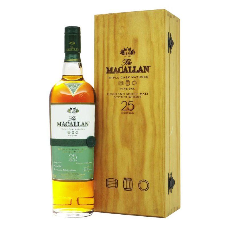 Der Macallan 25 Years Old Triple Cask Matured 70cl. - Fall