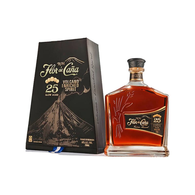 Flor de Caña 25 Years 70cl. - Case