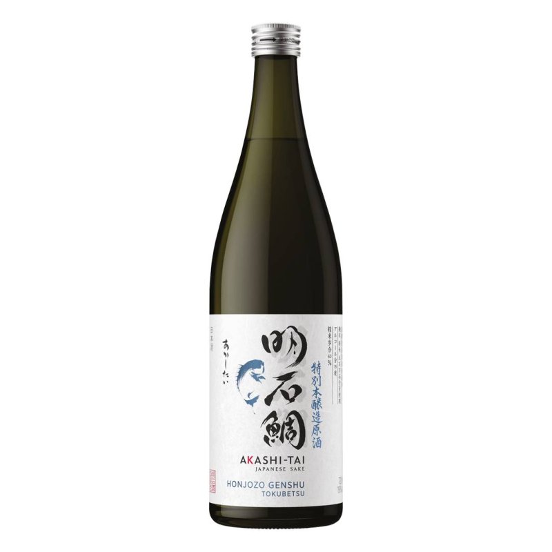 Akashi-Tai Honjozo Genshu Sake 70cl.