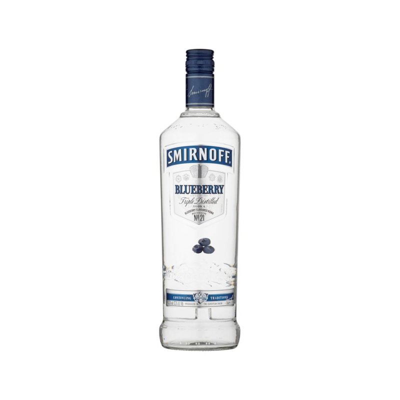 Smirnoff Blaubeere 1L.