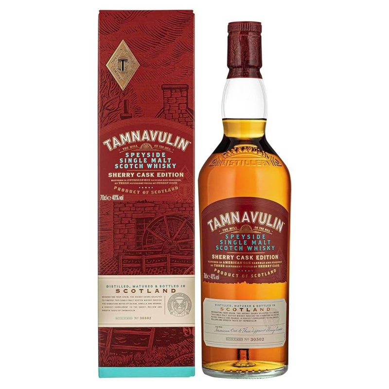 Tamnavulin Sherry Cask 70cl. - Cas