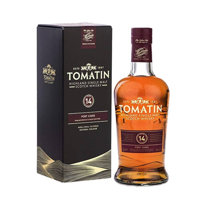 Tomatin 14 Jahre 70cl. - Fall