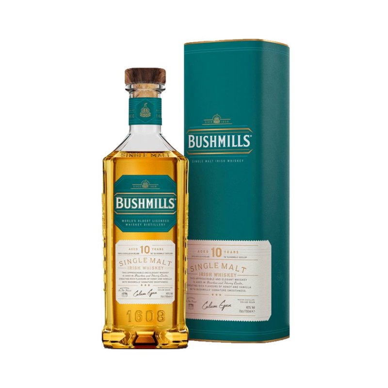 Bushmills 10 Years 70cl. - Case