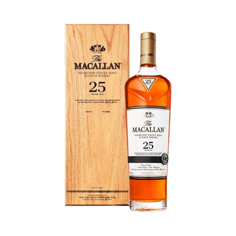 The Macallan 25 ans Sherry Oak Relase 2021 – Étui