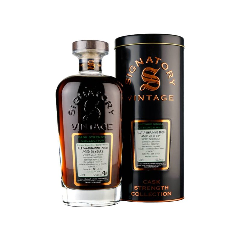 Allt-A-Bhainne 2000 20 Anni 70cl. - Caso