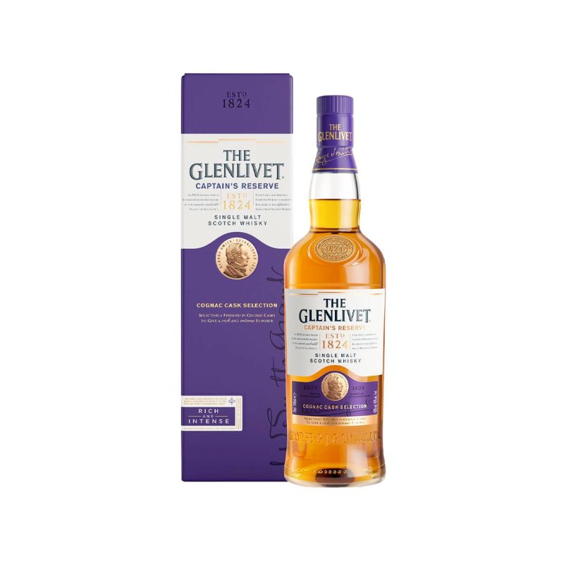 Der Glenlivet Captain's Reserve 70cl. - Fall