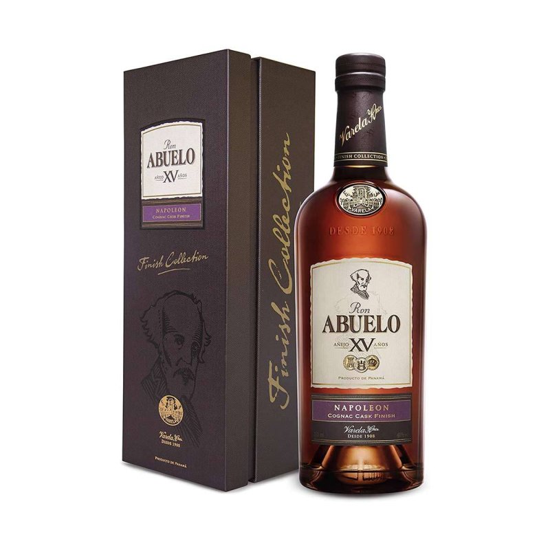 Abuelo XV Napoleon Cognac Cask Finish 70cl. - Estuche
