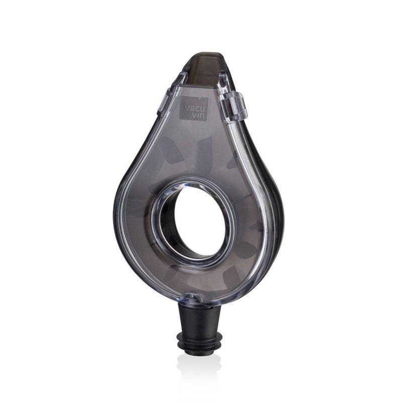 Aeratore per vino grigio Vacu Vin