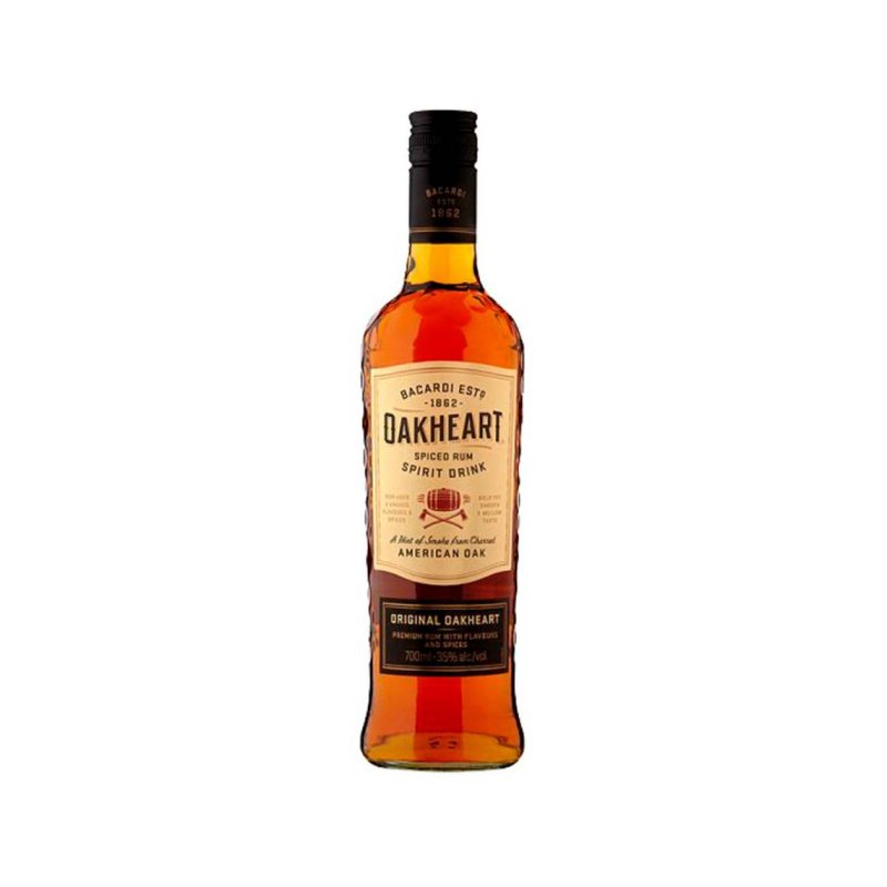 Bacardí Oakheart 1L.