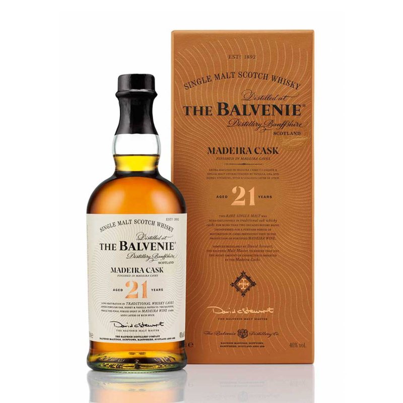 Le Balvenie Madeira Cask 21 70cl. - Cas