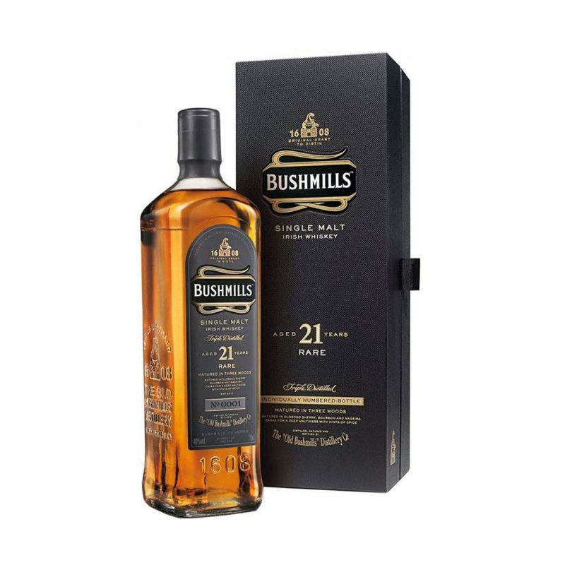 Bushmills 21 Years 70cl. - Case