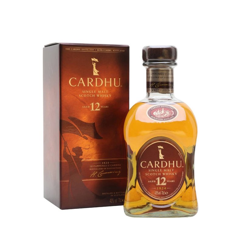 Cardhu 12 Years 70cl. - Case