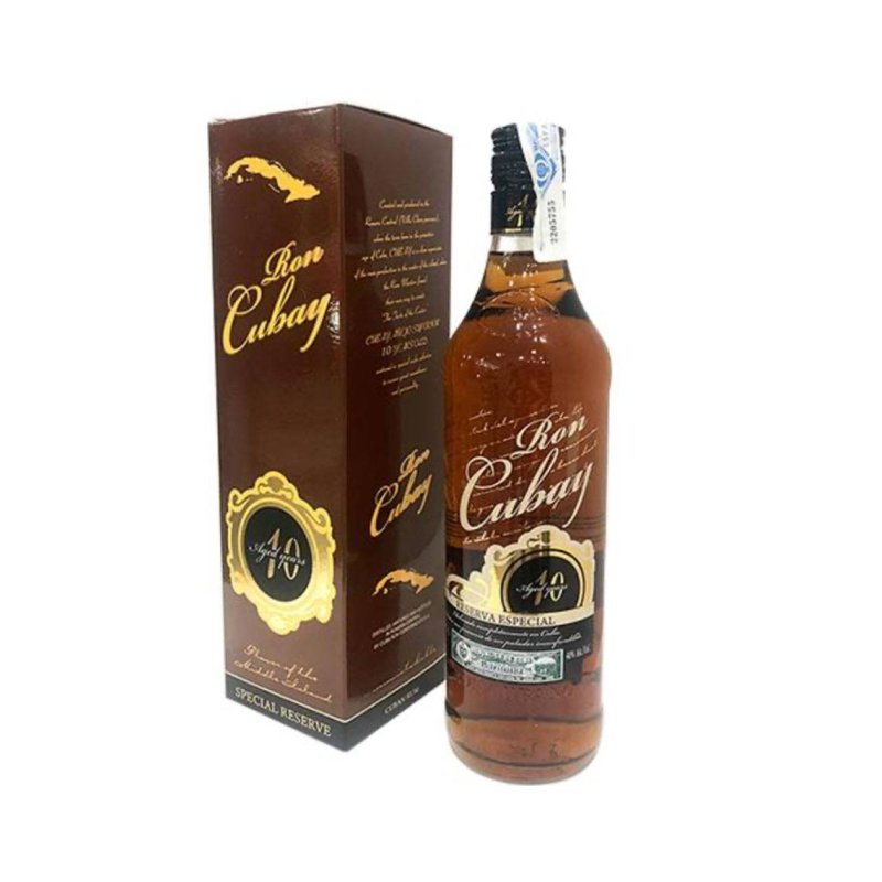 Cubay 10 Years Special Reserve 70cl. - Case