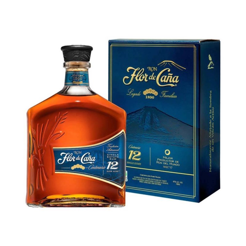 Flor de Caña 12 Years 1L. - Case
