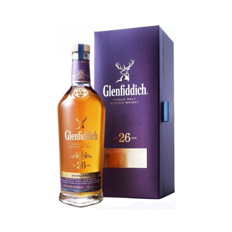 Glenfiddich 26 Años 70cl. -  Estuche
