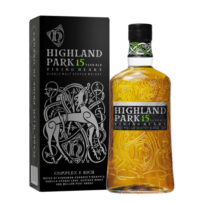 Highland Park 15 anni Cuore vichingo 70cl. Caso