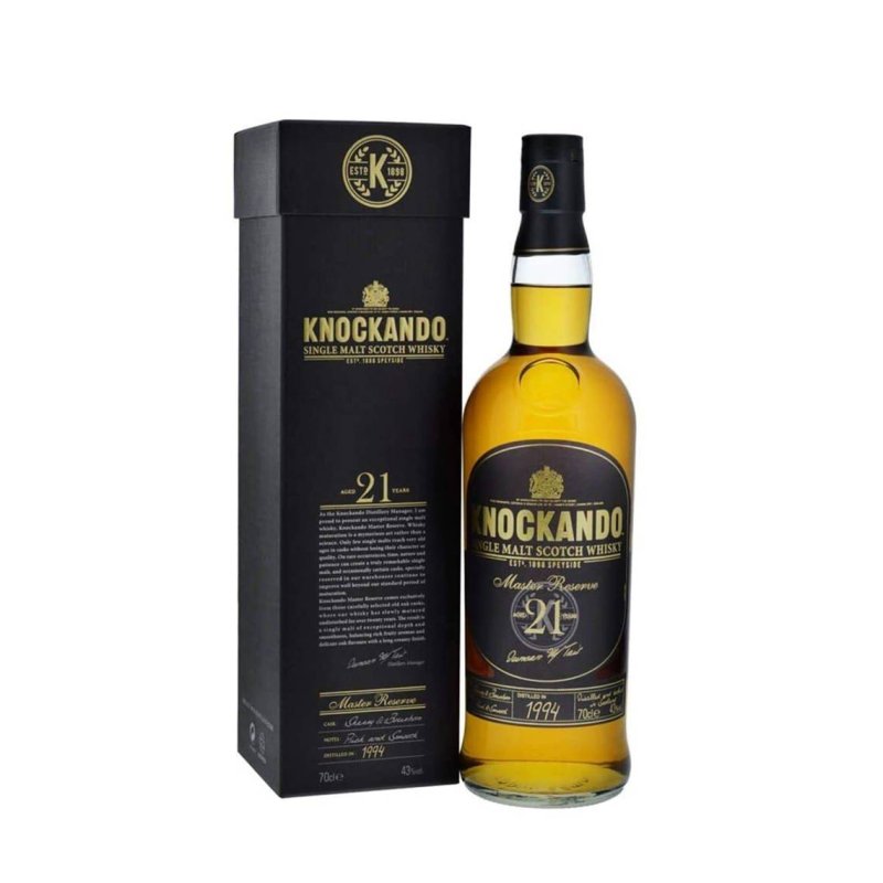 Knockando 21 Years 70cl. - Case