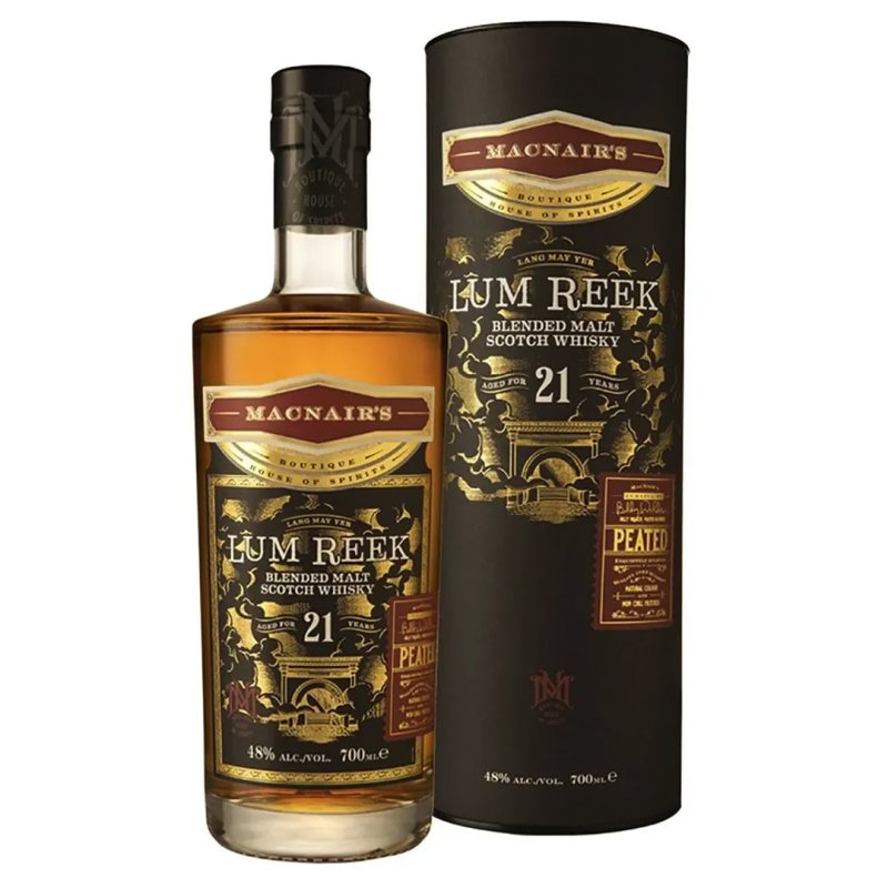 MacNair´s Lum Reek 21 years old  70cl Estuche
