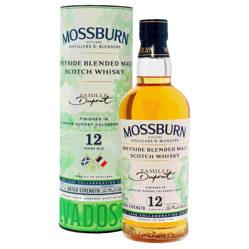 Mossburn 12 years Dupont Calvados Cask 70cl. Estuche