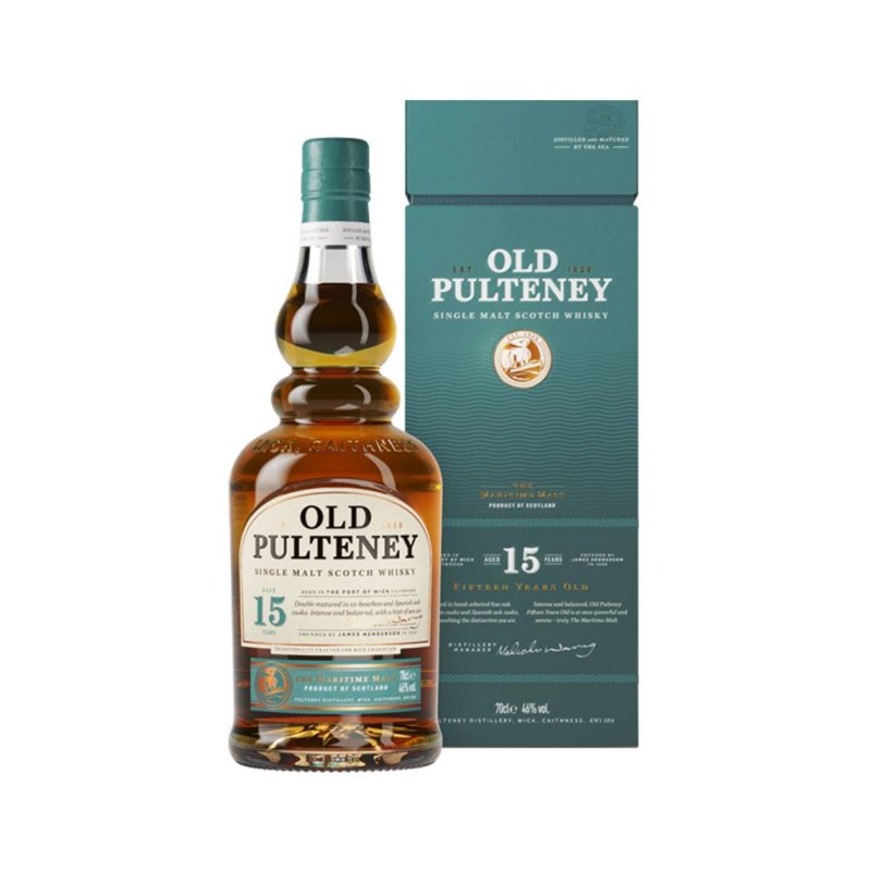 Old Pulteney 15 Jahre 70cl. - Fall