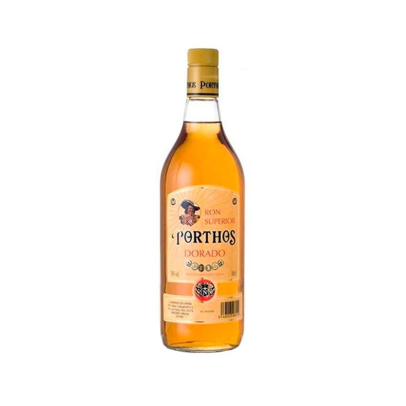 Porthos Golden Rum 1L.