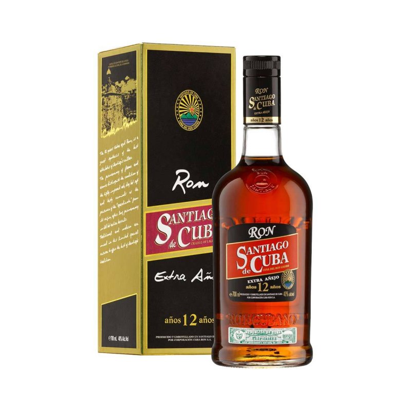 Santiago de Cuba Extra Añejo 12 Years 70cl. - Case