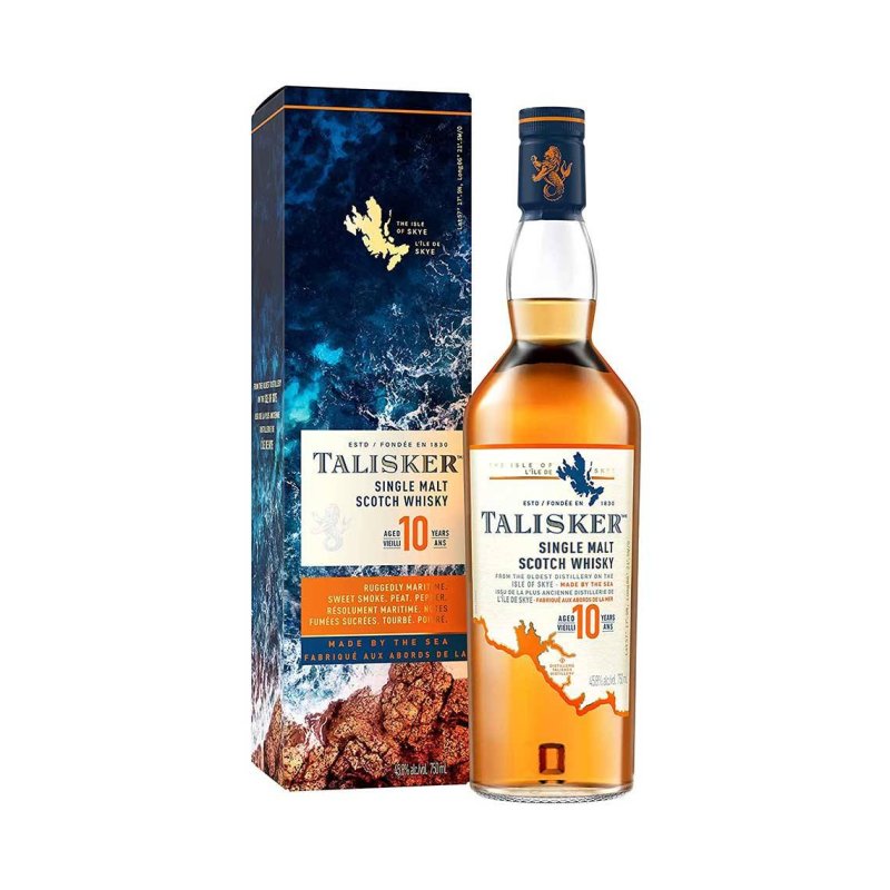 Talisker 10 Ans 70cl. - Cas