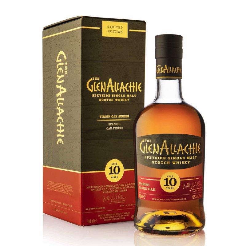 The GlenAllachie 10 years "Spanish Virgin Oak" 70cl. Estuche