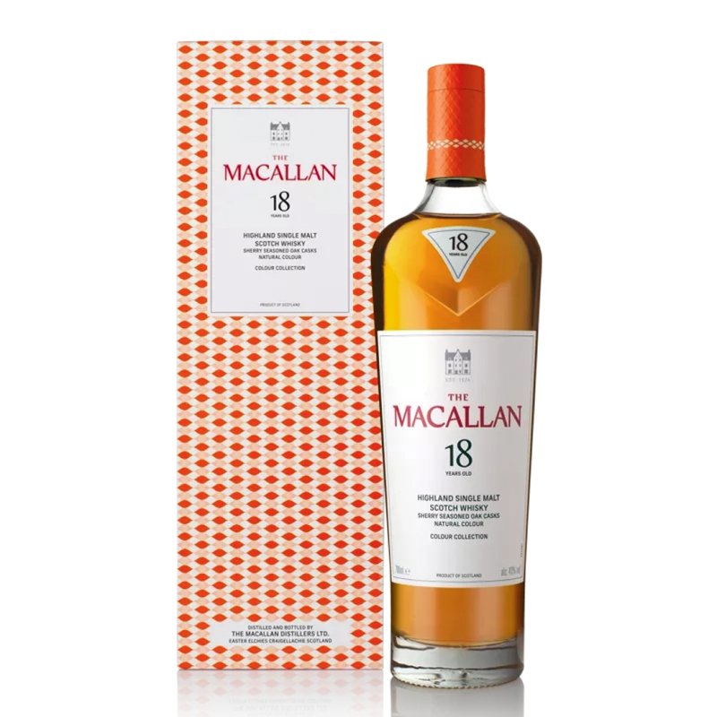 The Macallan 18 Years Colour Collection 75cl.