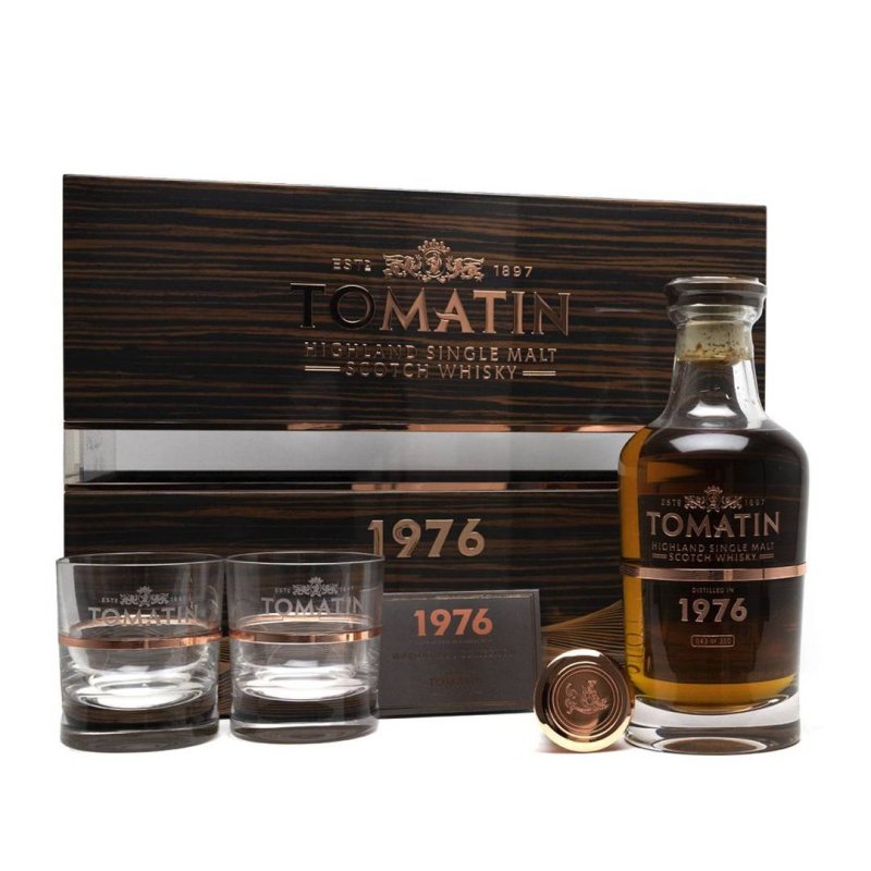 Tomatin Single Malt 1976 Entrepôt nº6 – Caisse et Couvercle 70cl.