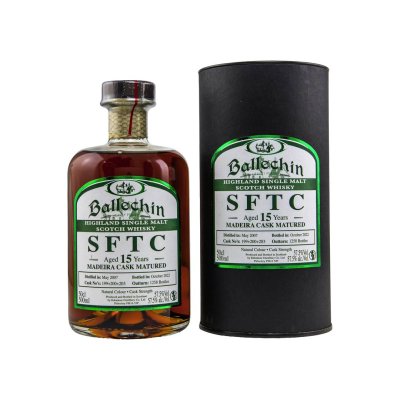 Ballechin 15 Años Madeira Cask 50cl.