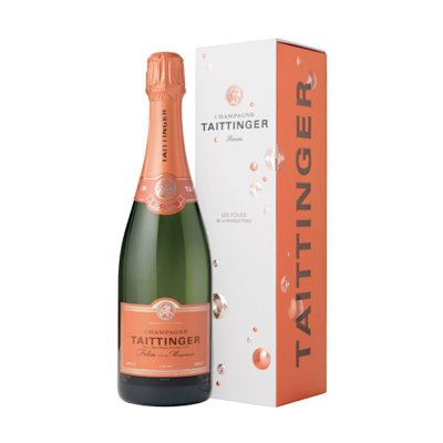 Taittinger Les Folies de la Marquetterie 75cl. - Case