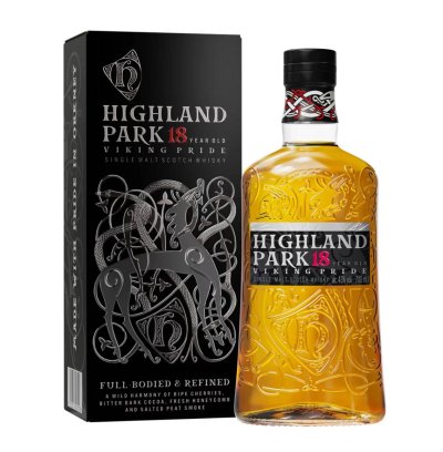 Highland Park 18 Years Old Viking Pride 70cl. - Case