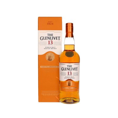 The Glenlivet 13 Years Old First Fill American Oak 70cl. - Case