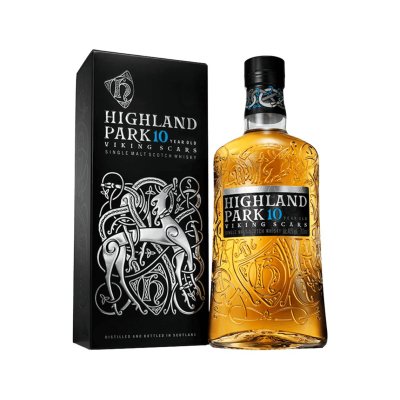 Highland Park Cicatrici vichinghe di 10 anni 70cl. - Caso