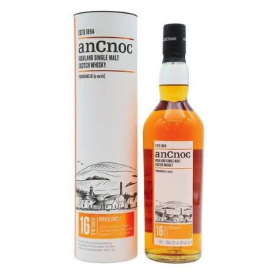 anCnoc 16 ans Single Malt 70cl.