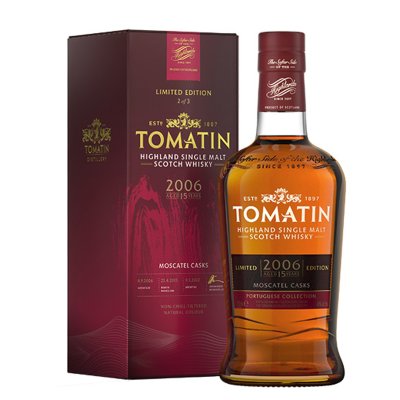 Tomatin 15 Years Moscatel Cask - Case 70cl.