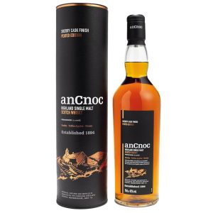 AnCnoc Sherry Cask Peated 70cl. - Estuche